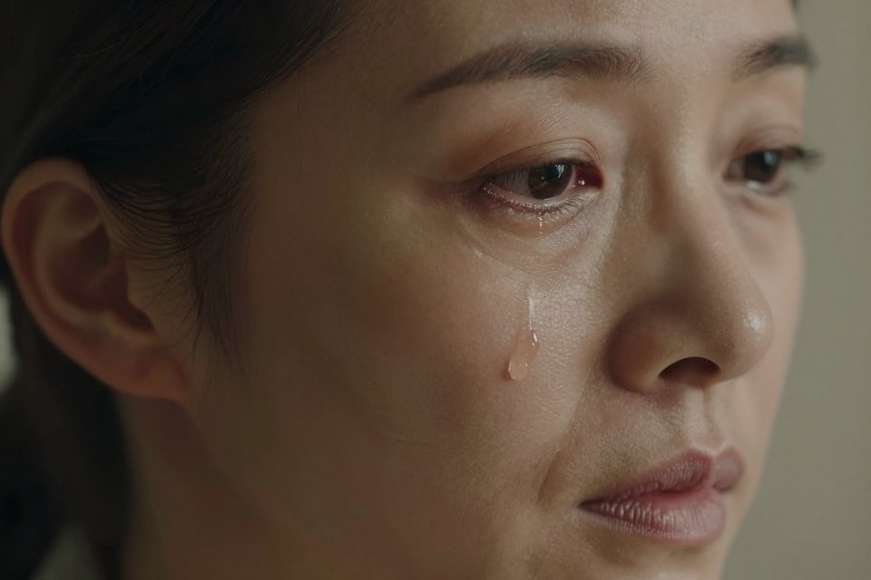 엄마가 이유 없이 눈물을 흘리는 꿈