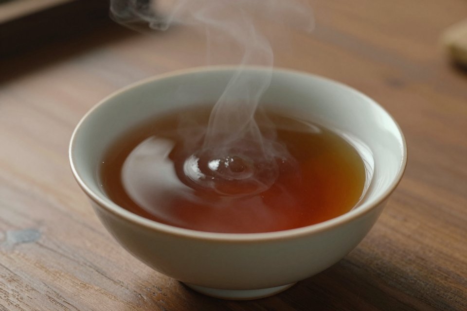 쓴 탕약을 마시고 기운이 돌아옴