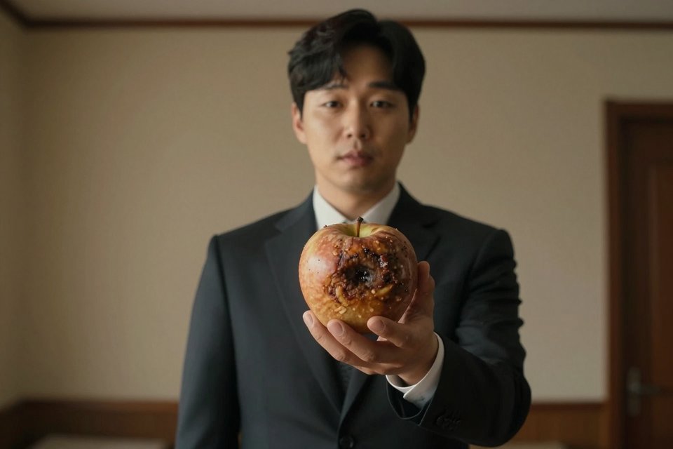 남자가 썩은 과일을 건네 주는 꿈