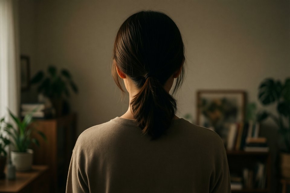 아내가 등을 돌리고 서 있는 꿈